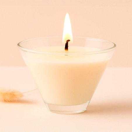 Vaso tipo bowl para velas