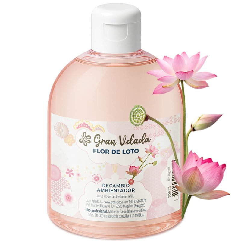 Recambio ambientador mikado flor de loto