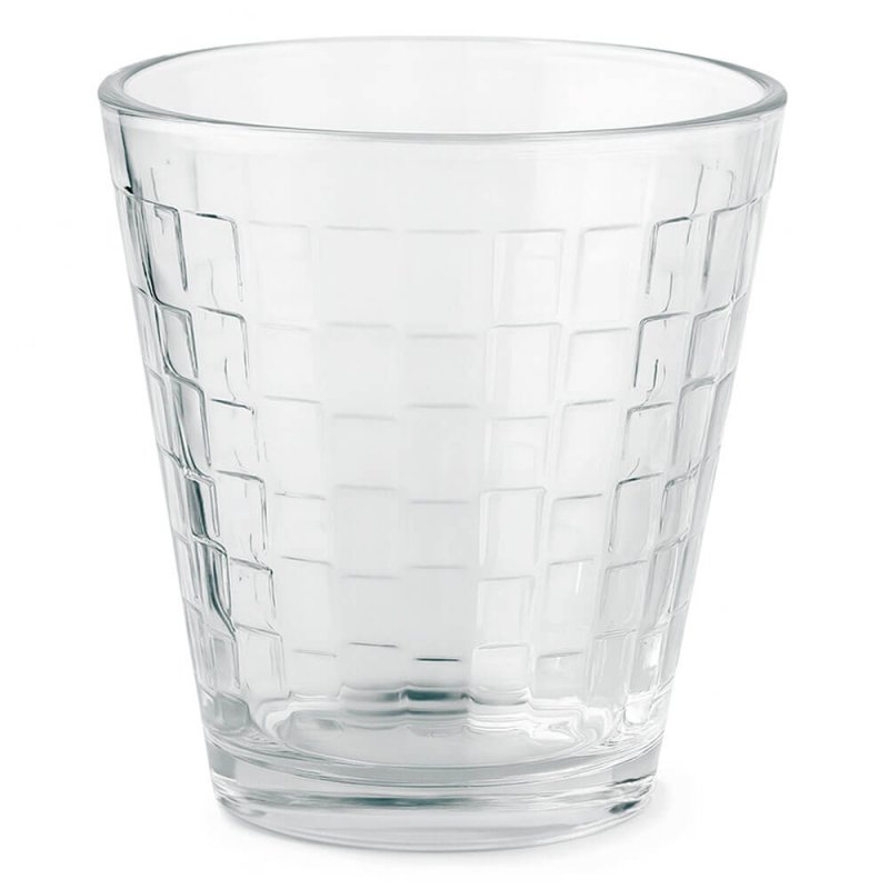 Vaso de cristal mosaico para velas