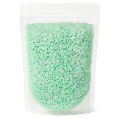 Envase con sales aromáticas de menta