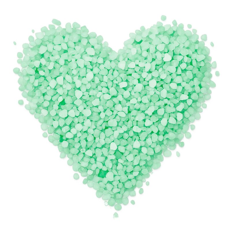 Sales aromáticas de menta