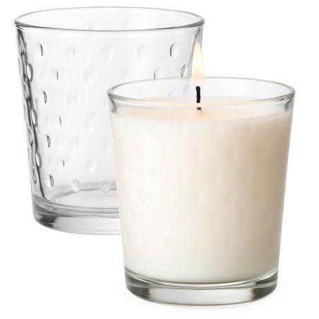 Vaso 260 ml gotitas para hacer velas
