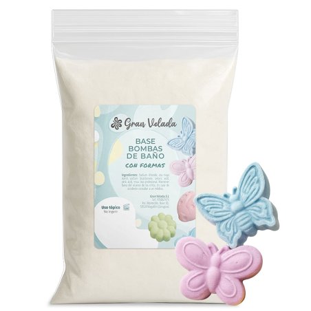 Base para bombas de baño con formas por mayor
