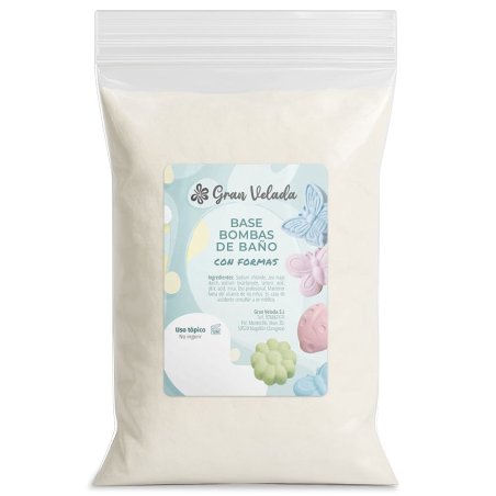Base para bombas de baño con formas por mayor