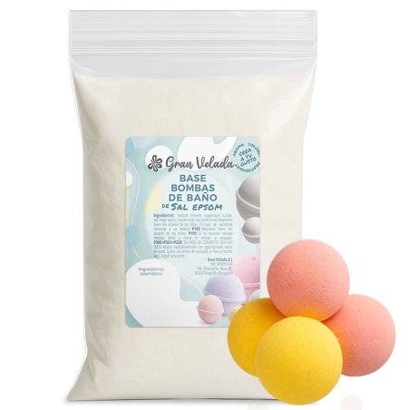 Base bombas de baño de sal epsom por mayor