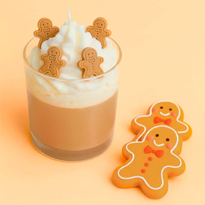 Kit velas de chantilly para decorar en Navidad Kit velas de chantilly para decorar en Navidad