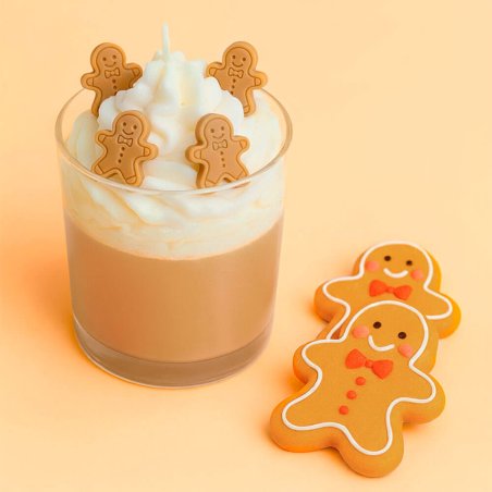 Kit velas de chantilly para decorar en Navidad Kit velas de chantilly para decorar en Navidad