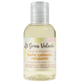 Essence aromatique bain chaud relaxant