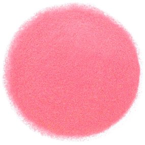 Areia fina cor-de-rosa neon