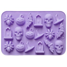 Molde encantado halloween 18 figuras aterrorizantes Molde encantado halloween 18 figuras aterrorizantes