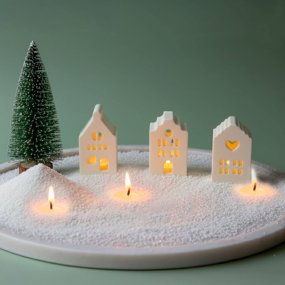 Moule maisonnettes de Noël