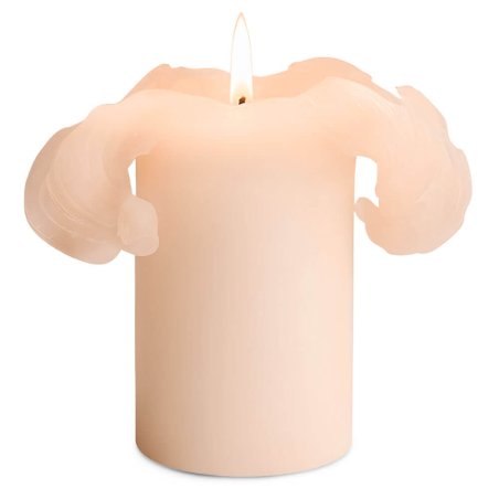 Parafina para hacer velas flor de loto