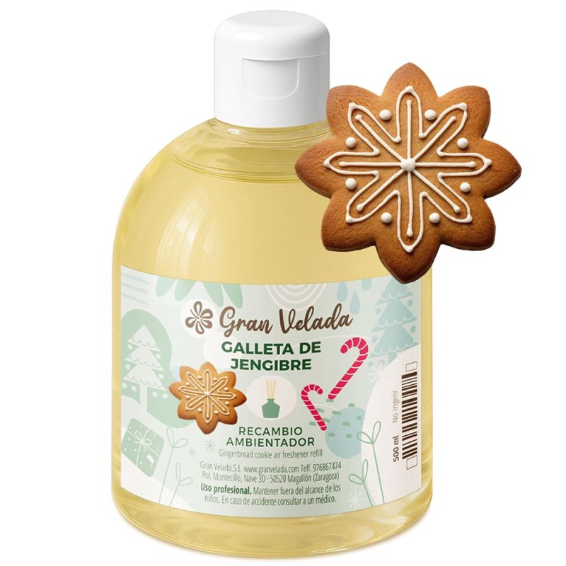 Recambio ambientador mikado galleta de jengibre Recambio ambientador mikado galleta de jengibre
