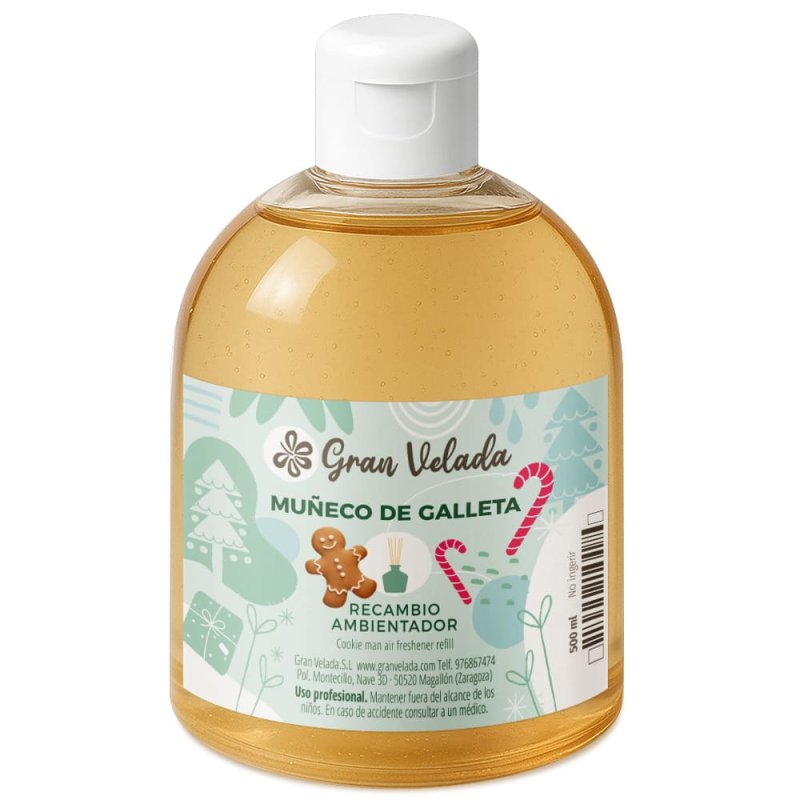 Recambio ambientador muñeco de galleta Recambio ambientador muñeco de galleta