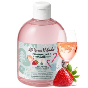 Ambientador champagne & strawberry recambio