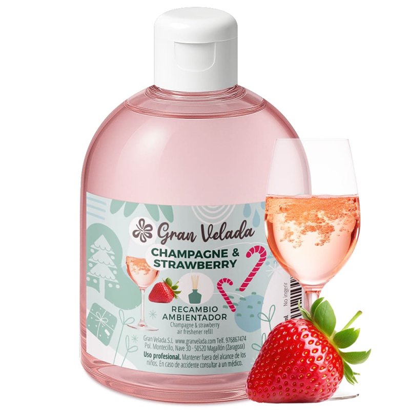 Recambio ambientador champagne & strawberry