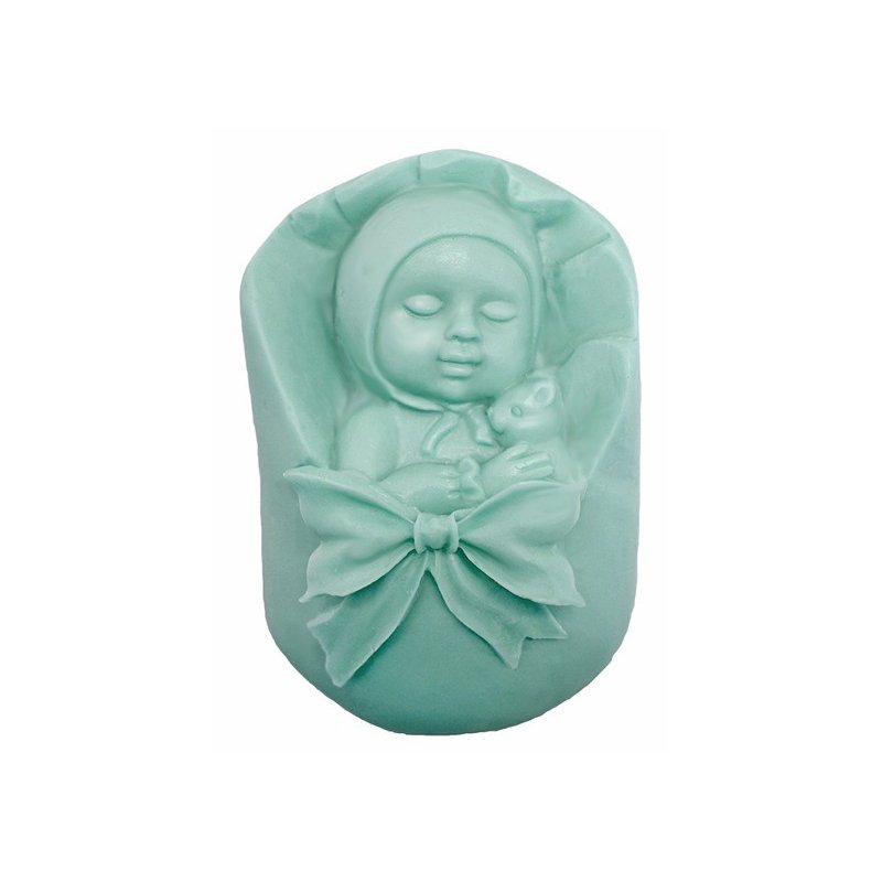 Moule de barre de savon pour bébé dans les moïses