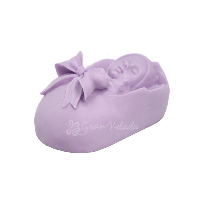 Moule de barre de savon pour bébé dans les moïses - 2