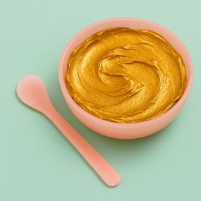 Set para hacer golden mask (mascarilla de oro facial)