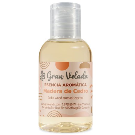 Esencia aromatica de madera de cedro