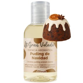 Essência aromática de pudding natalino