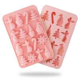 Molde figuras natal gnomos e renas