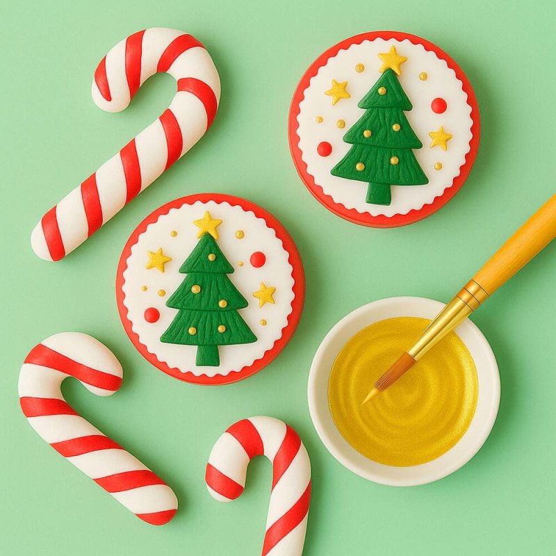 Pack pintura para jabones de Navidad