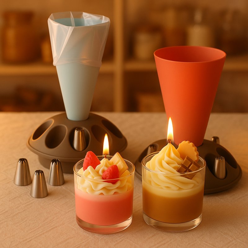 Soporte para mangas pasteleras