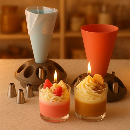 Soporte para mangas pasteleras