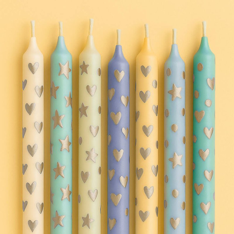 Pintura velas champagne