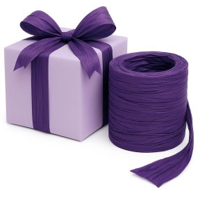 Ruban de décofiok violet