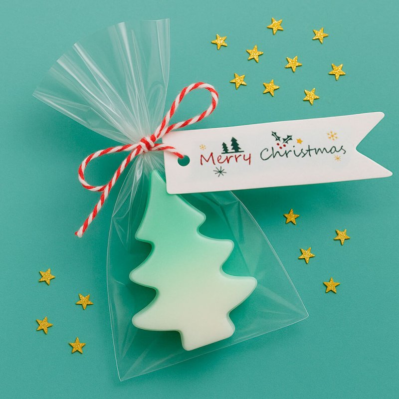 Banderín para regalos merry christmas