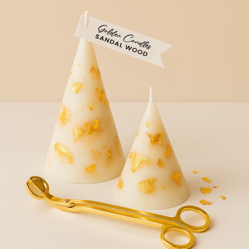 Pan de oro para hacer velas