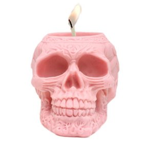 Molde para fazer velas Calavera Esotérica