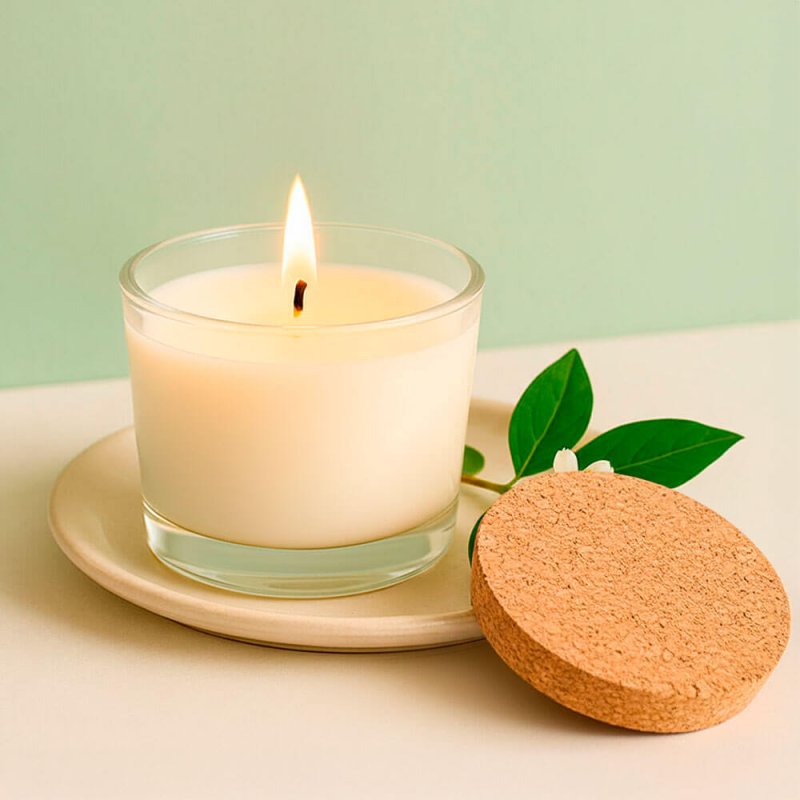 Vasos para hacer velas