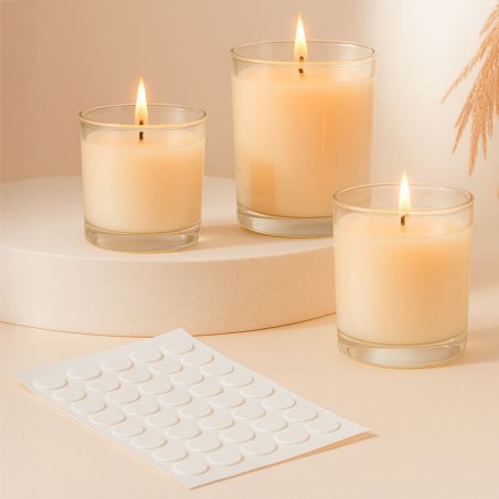 Adhesivos grandes para fijar portamechas