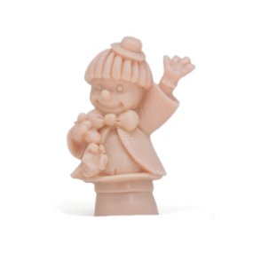 Moule à savon de clown avec lapin Moule à savon de clown avec lapin