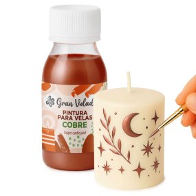 Pintura para velas cor Cobre
