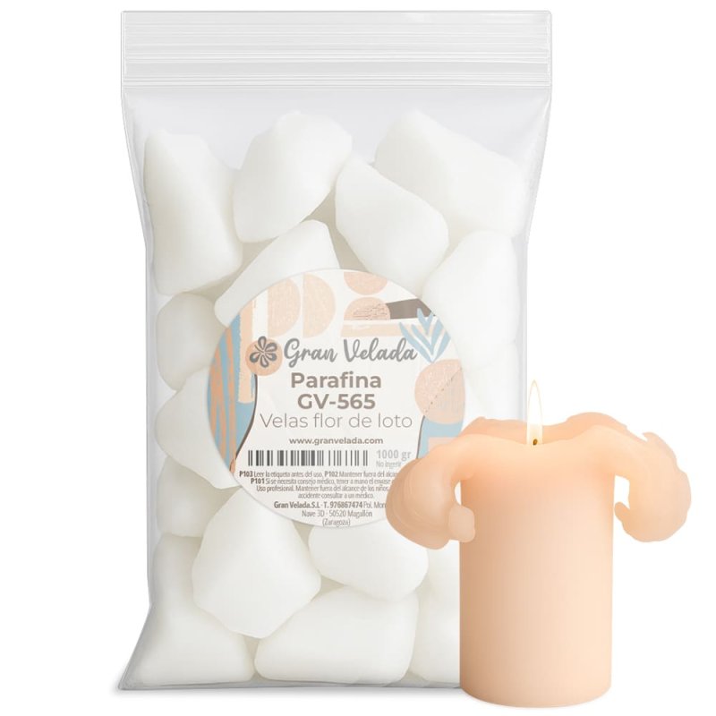 Parafina velas flor de loto gv-565