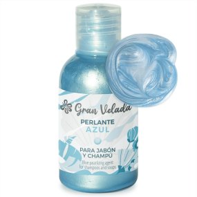 Líquido perolado azul