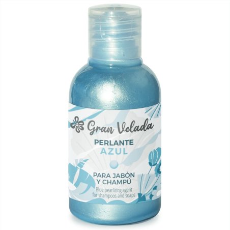 Perlante azul para champu