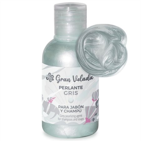 Perlante líquido gris perla