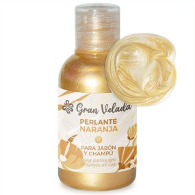 Liquide nacré orange