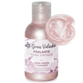 Perlante líquido rosa vintage