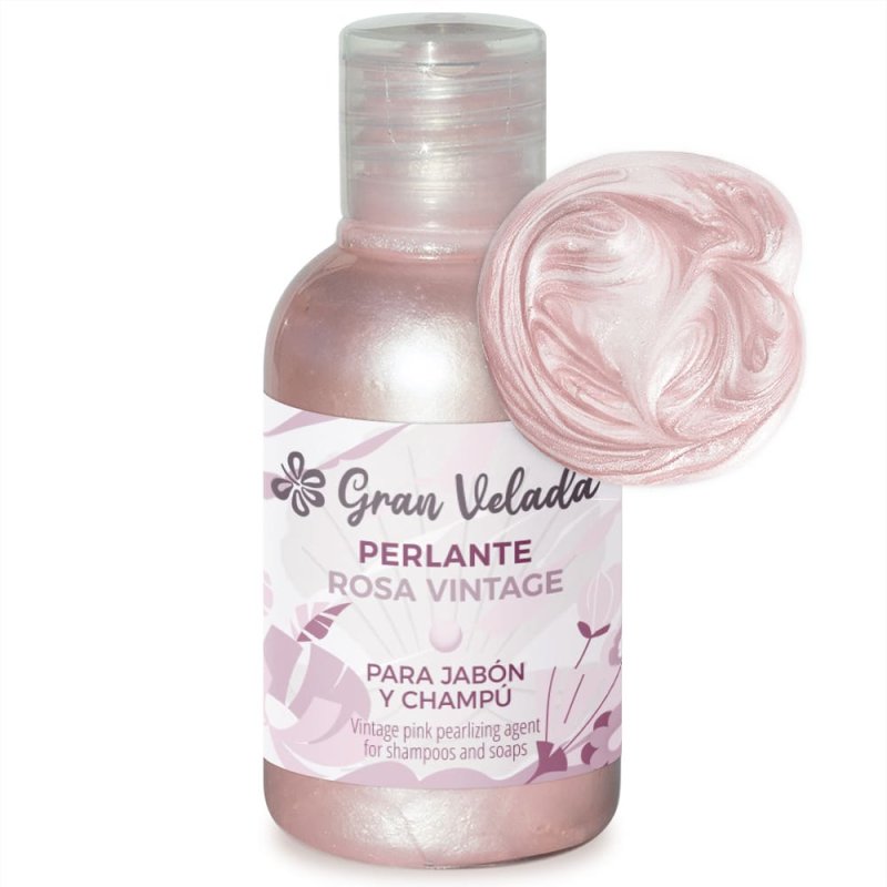 Perlante líquido rosa vintage