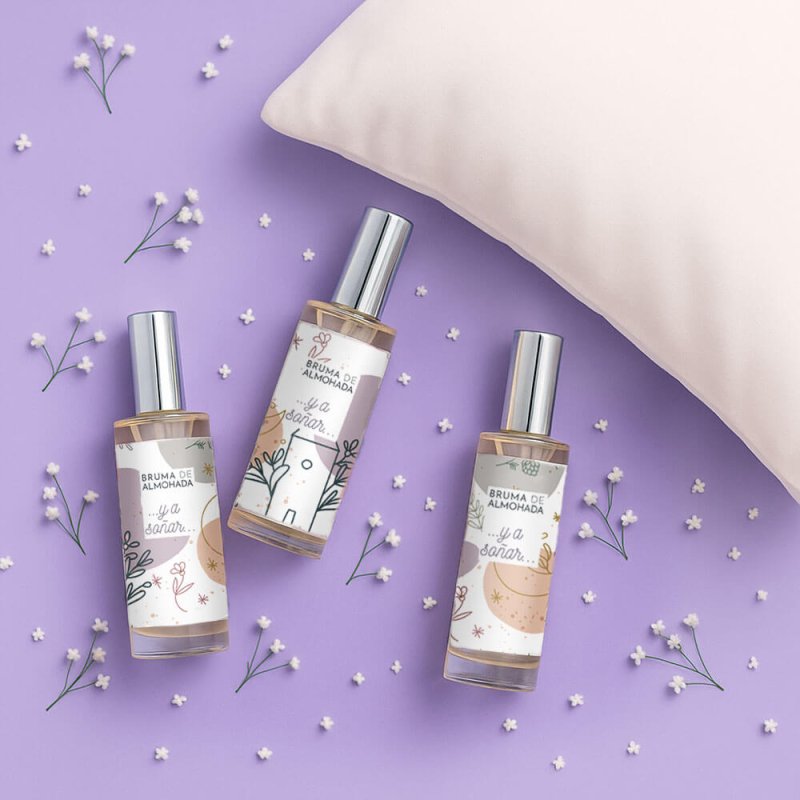 Kit como hacer bruma de almohada. Materiales e instrucciones