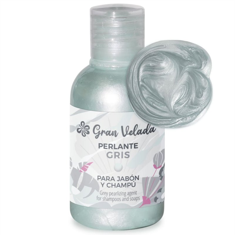 Perlante líquido gris perla