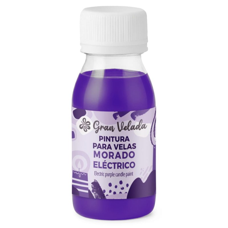 pintura morado electrico