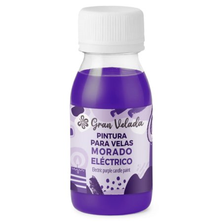 pintura morado electrico