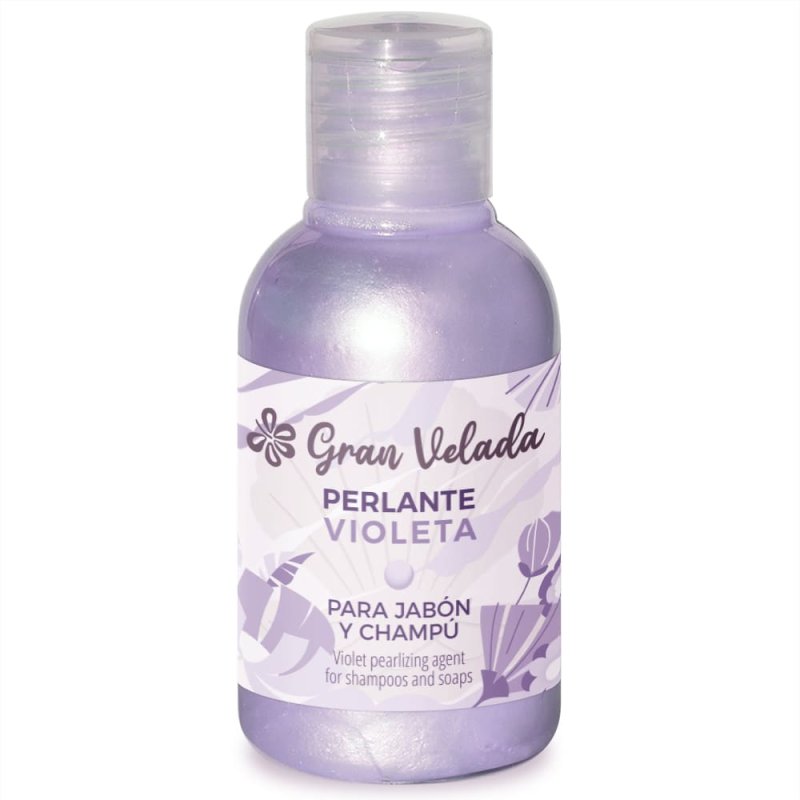 Perlante violeta jabones